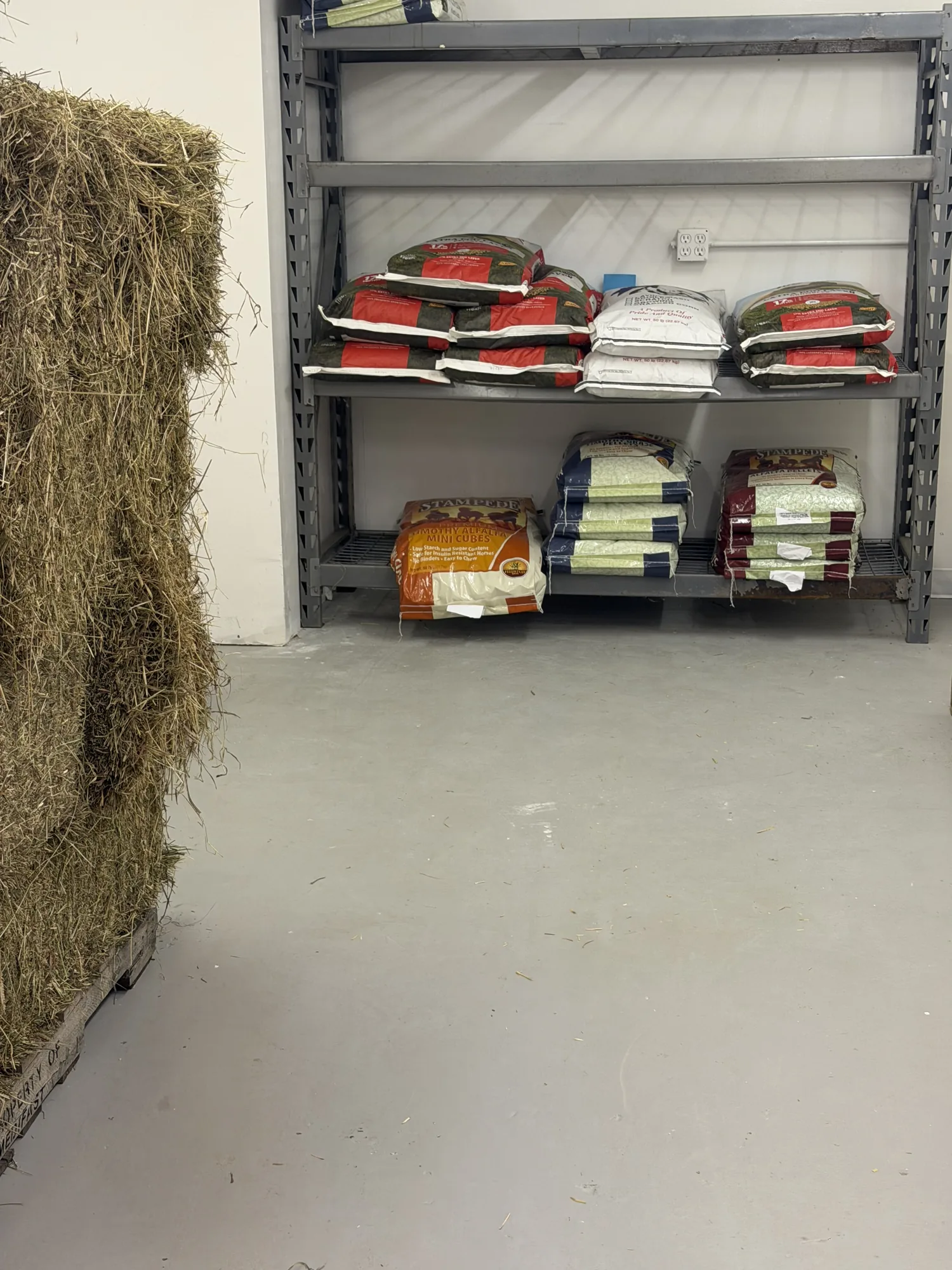 Feed and everyday barn supplies